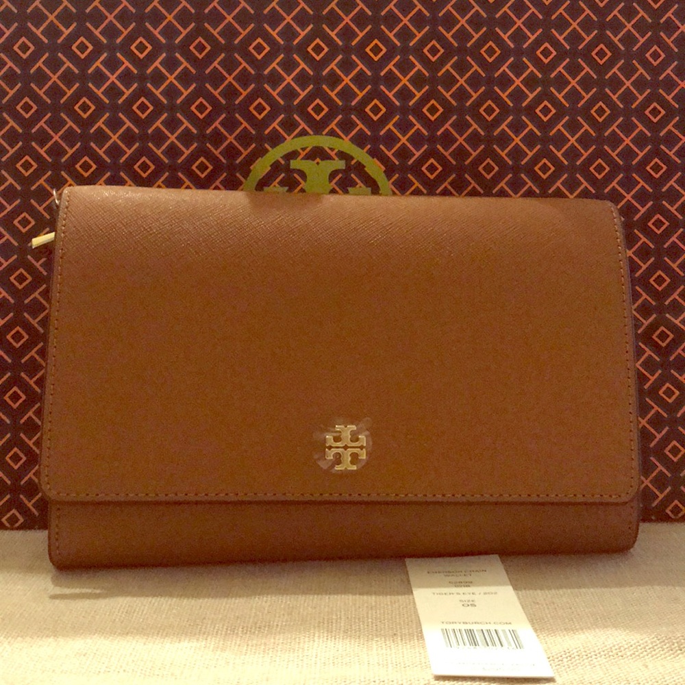 ❤️NWT Tory Burch Emerson Chain Wallet - Picture 3 of 7